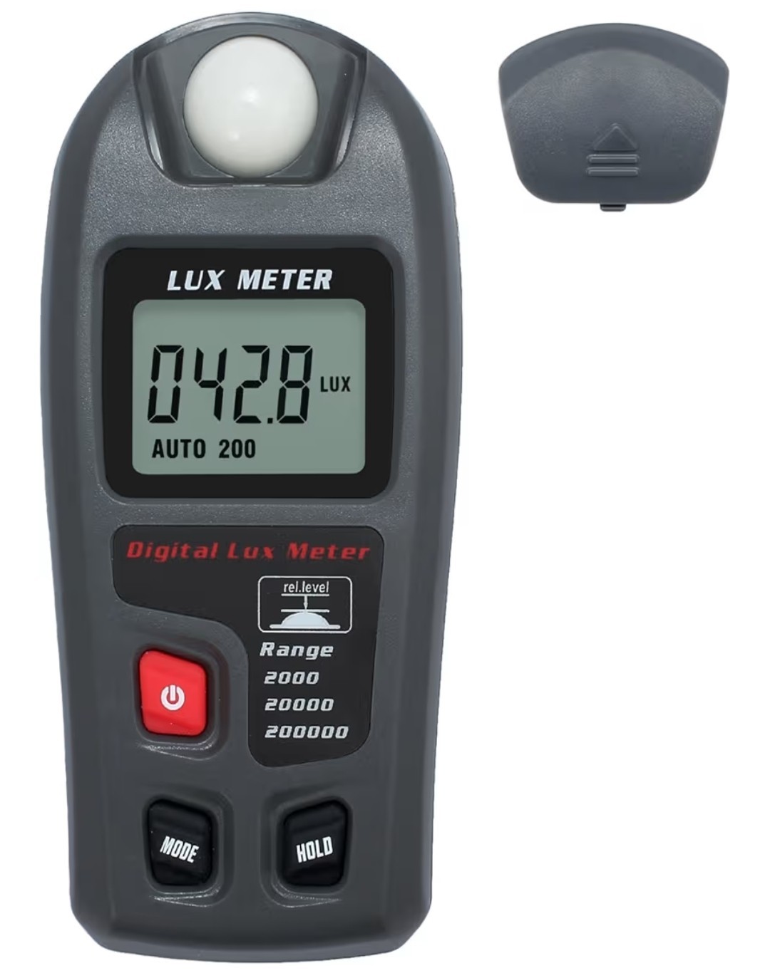 Digital Luxmeters Light Lux Meter Photometers High Accuracy 4% with LCD