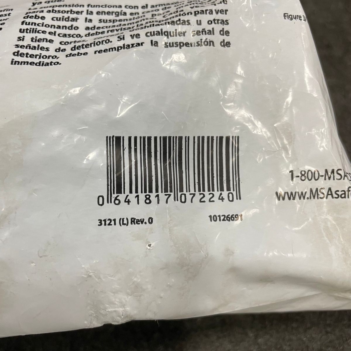 MSA Skullgard 10126693 Fas-Trac III Ratchet Hard Hat Suspension Replacement