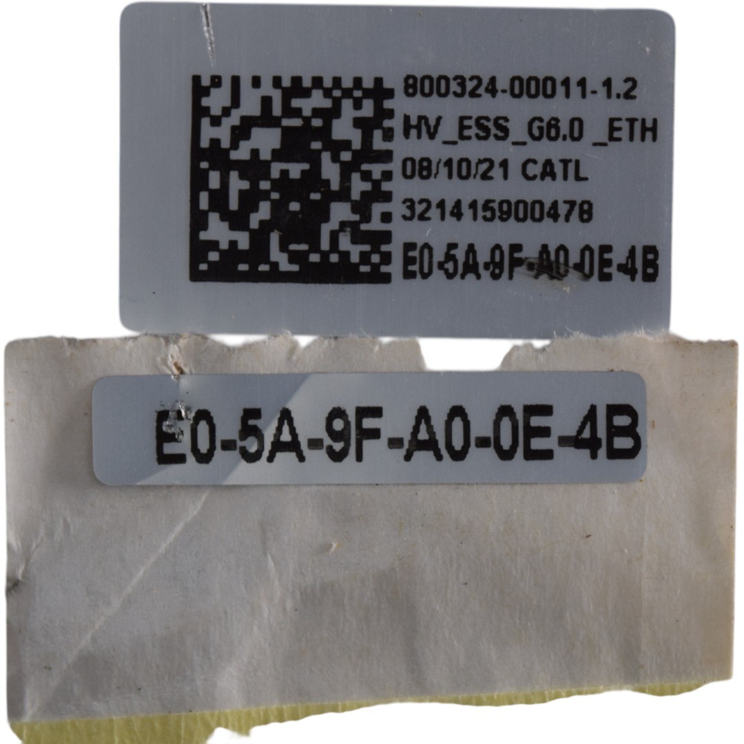 CATL 800324-00011-1.2 HV_ESS_G6.0_ETH High Voltage Battery Management System BMS