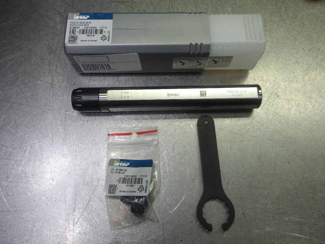 Iscar PICCO-CUT Indexable Tool Holder 20mm Shank PICCO ACE 20-6 (LOC2673D)