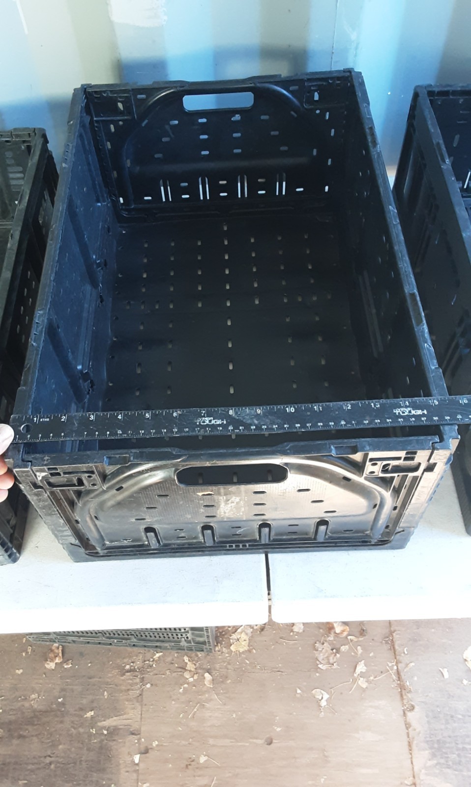 Heavy-Duty Stackable Tomato Produce Crate – Commercial Farm Grade