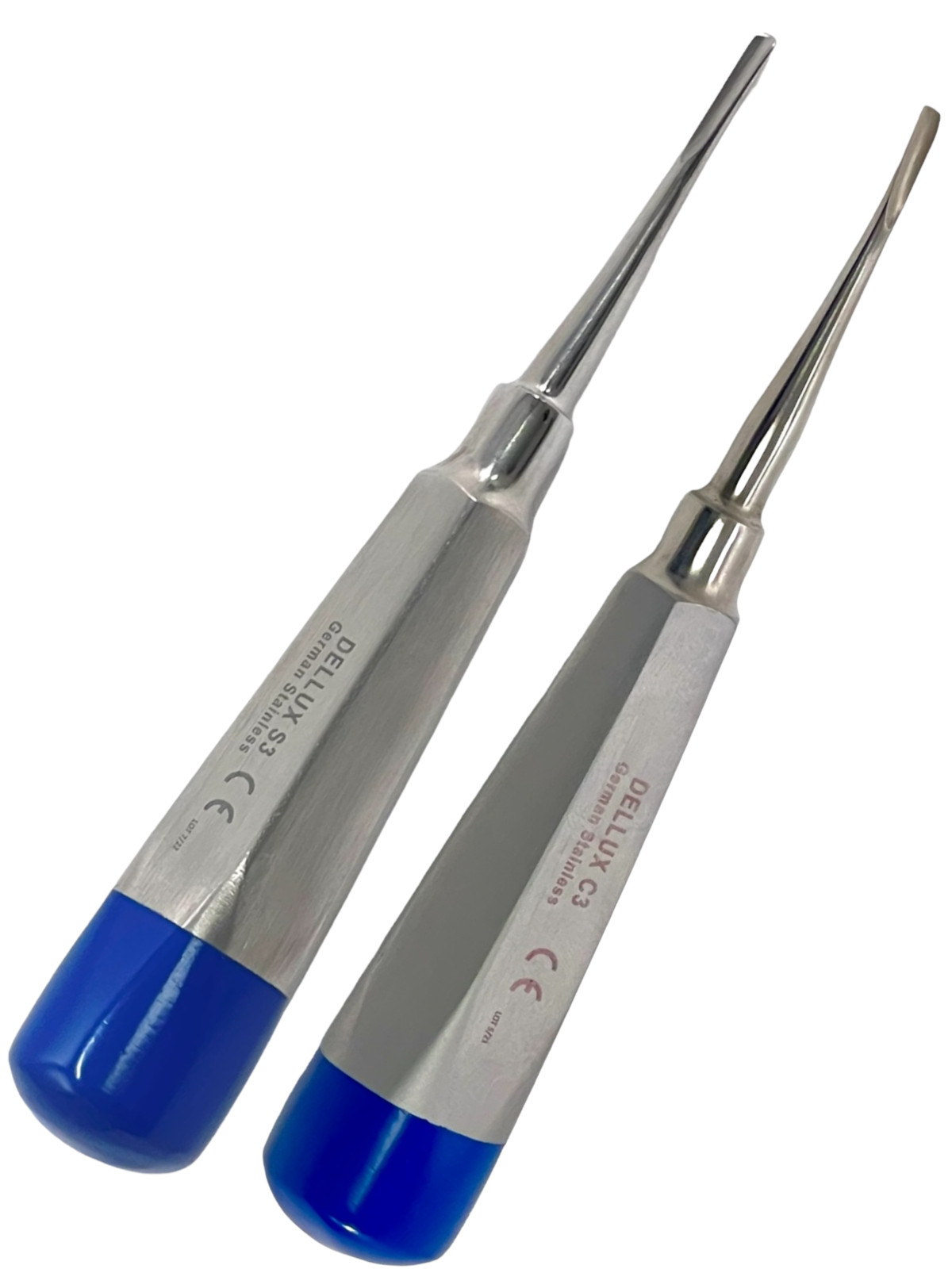 GERMAN DENTAL ELEVATOR EXTRACTING LUXATING APICAL ROOT ELEVATOR S3MM,C3MM BLUE