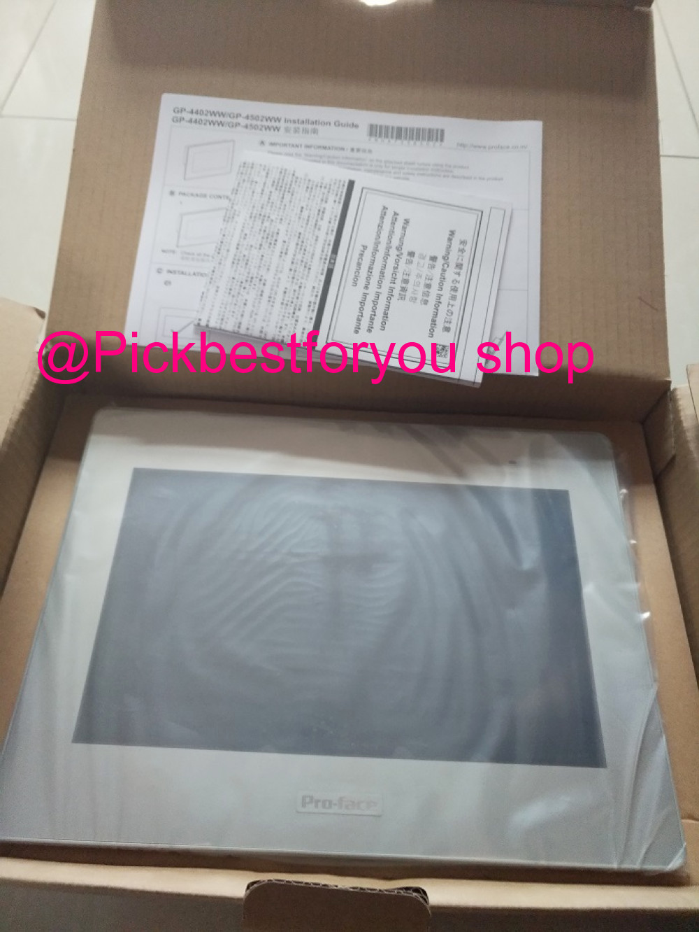 1PC NEW Pro-face HMI PFXGP4601TAD TFT Touch Screen 12.1″ (DHL or EMS) #H94L DX