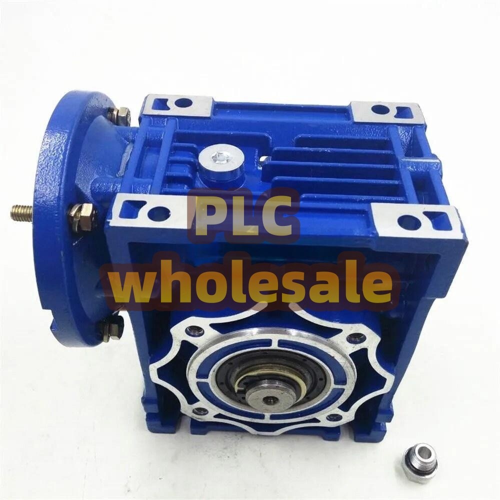 NMRV063 Worm Gear Reducer 24mm 90B14 Ratio 10 20 30 100:1 for Asynchronous Motor