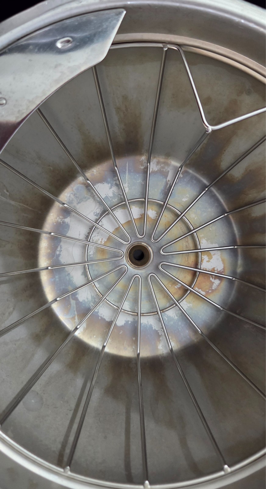 BUNN Commercial Stainless Steel Smart Funnel w/ Splashgard & D-Ring Basket