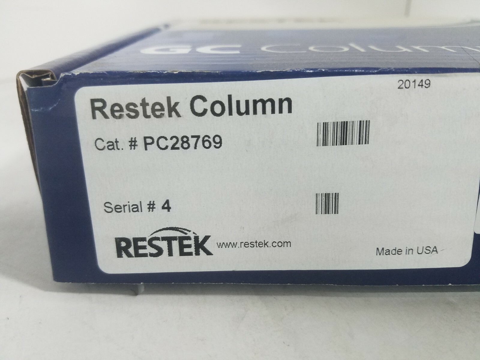 RESTEK [ PC28769 ] Packed Column PP-Q 80/100 3.0m 2.0mmID SILCO Trace 2000 NOC