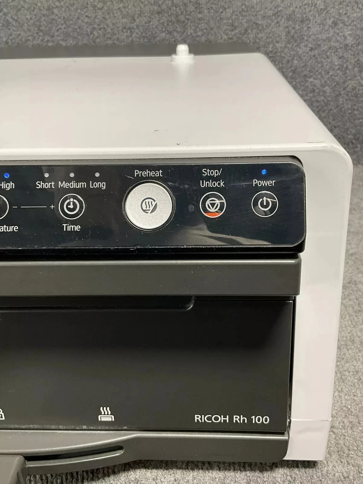 Ricoh RH100 DTG Heat Press Direct-to-Garment Finisher Used