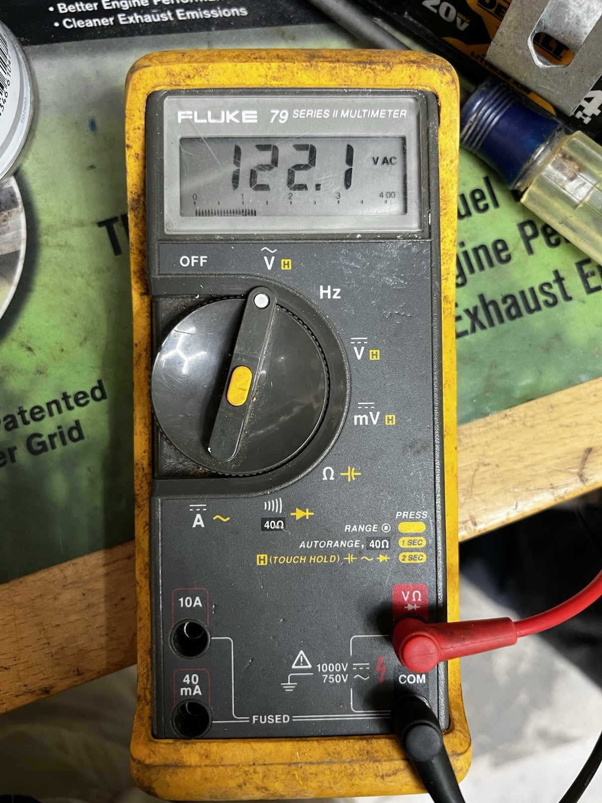 Fluke 79 Series II Digital Multimeter CAT III 1000V 4000 Count Auto-Ranging