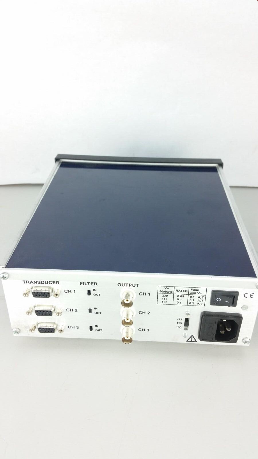 Measurement Specialties Model 101 3-Channel DC Signal Conditioner Amplifier