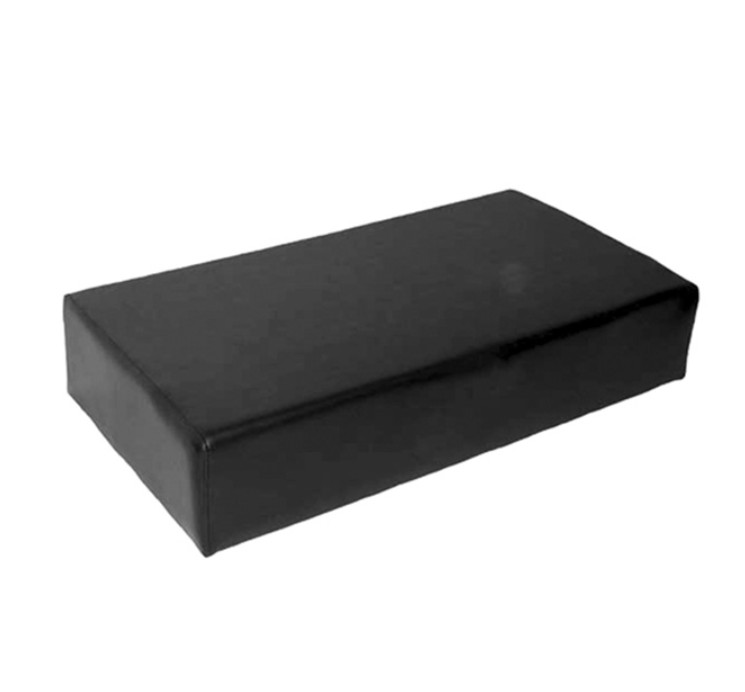 Seat Bottom Cushion Vinyl on Wood Black for Allis Chalmers B C Tractor
