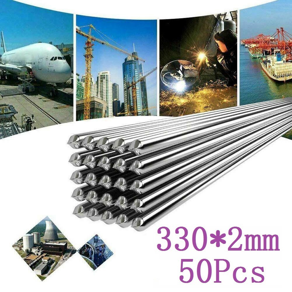 Aluminium welding rods Welding Rods 50pcs 1 set 330*2mm Aluminium Welder rods