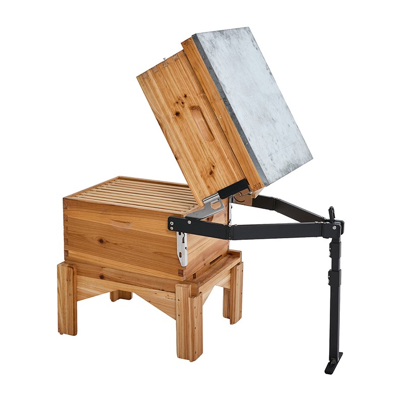 Beehive Super Lifter Lever Stainless steel Stand Super Box Nest Box Separator US