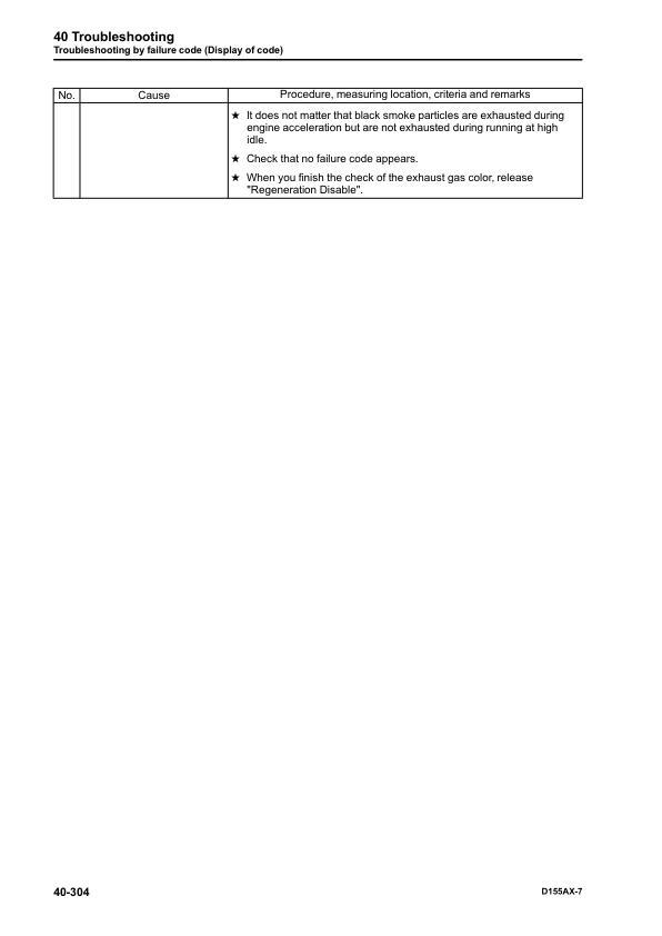 Komatsu D155AX-7 Dozer Bulldozer Repair Shop Service Manual Workshop Book
