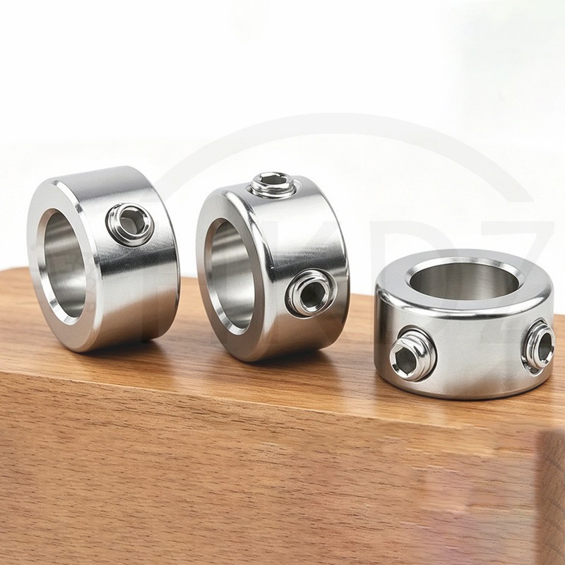 Stainless Steel Shaft Collar Solid Steel Metric Clamp Collars ID 5mm To 50mm