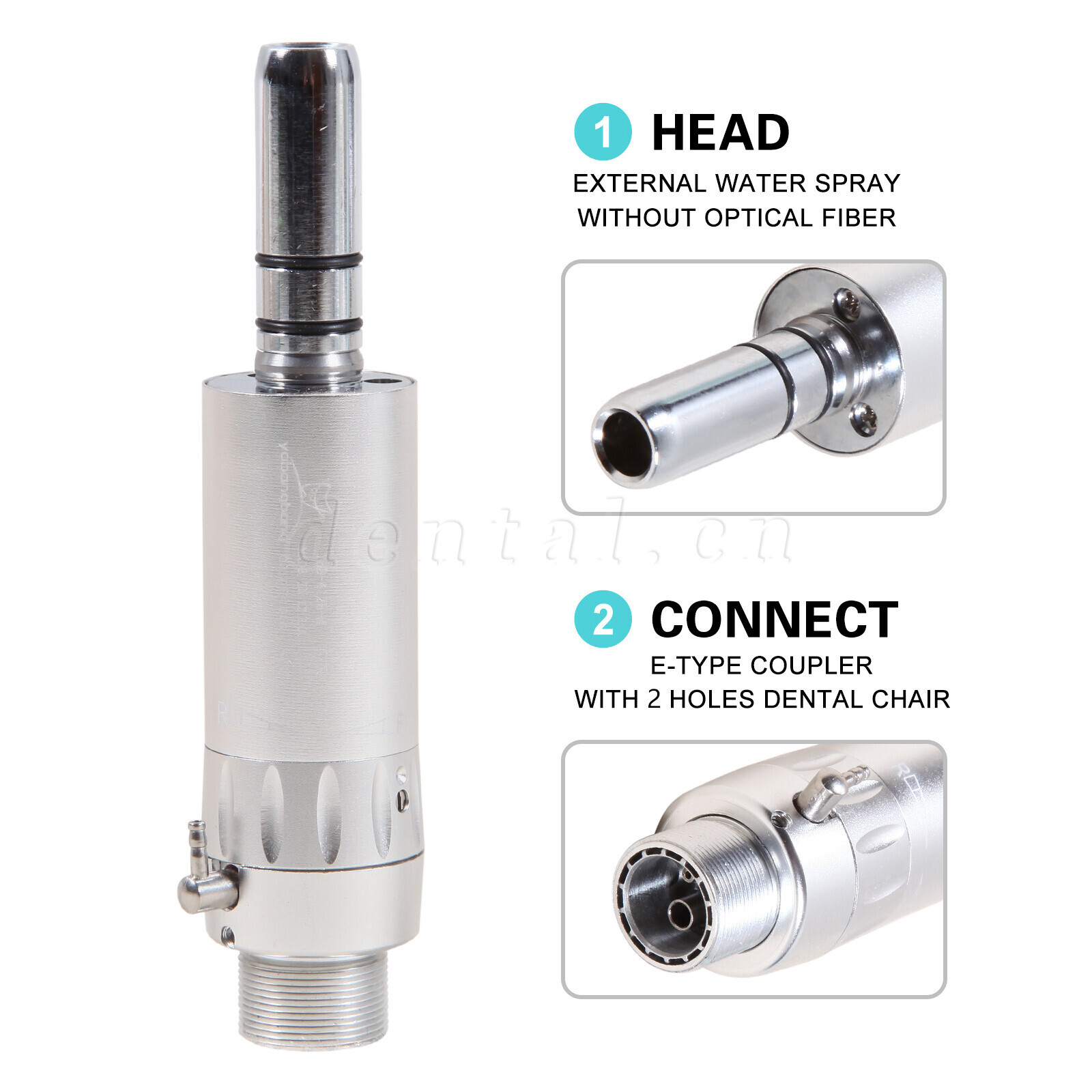 Estilo NSK Dental Contra Angulo Baja Velocidad Pieza de Mano 2Hole Micromotor