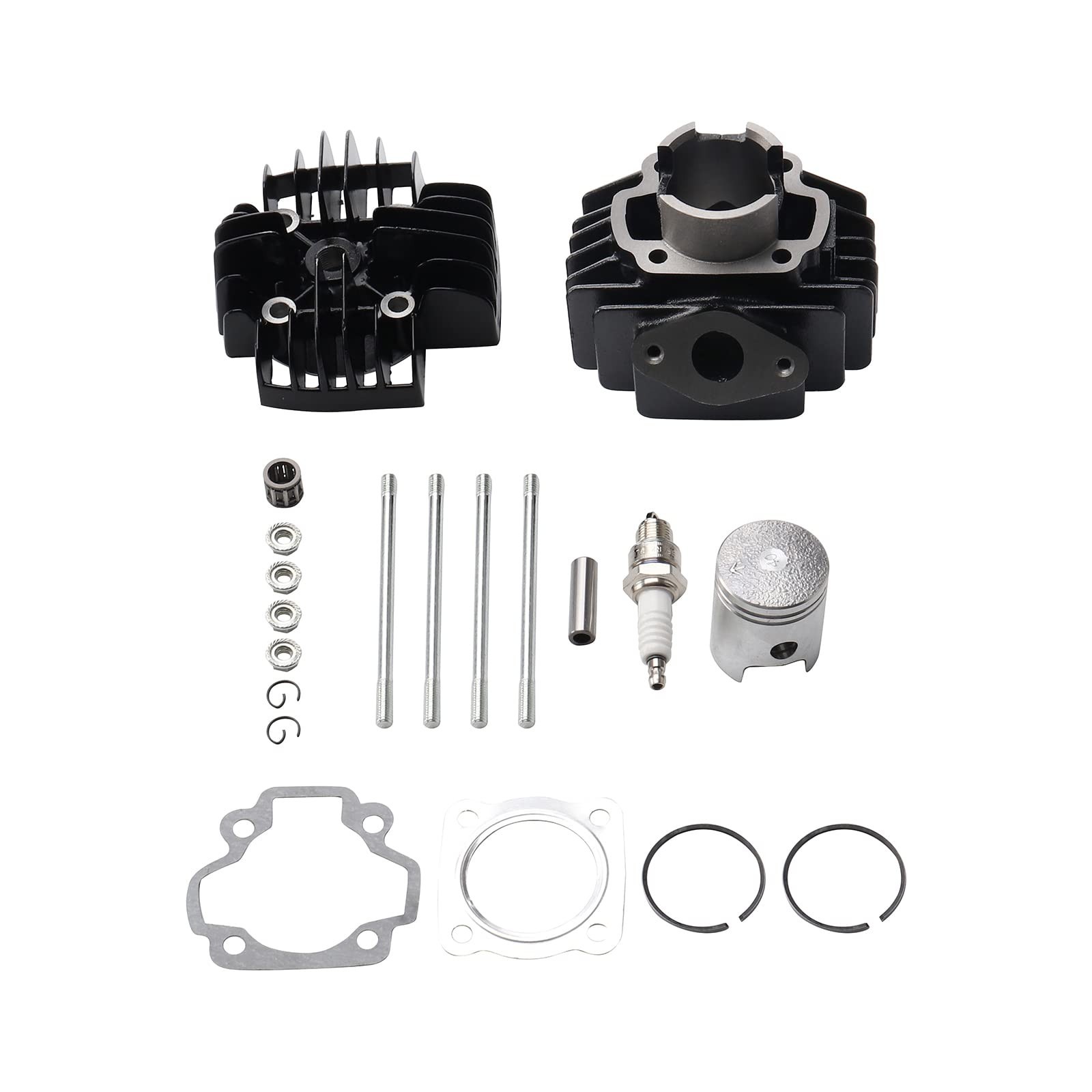 40mm Cylinder Piston Gasket Set Fit for Yamaha PW50 1981-2018 | Top End Rebui…