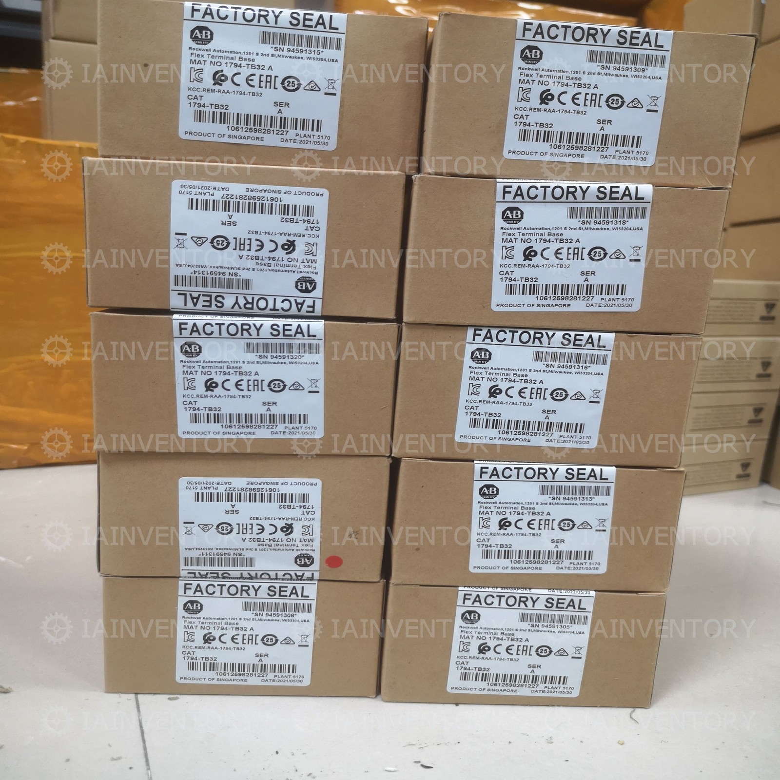 1 Unit NEW Allen-Bradley 1794-TB32 Fast Shiping+Warranty