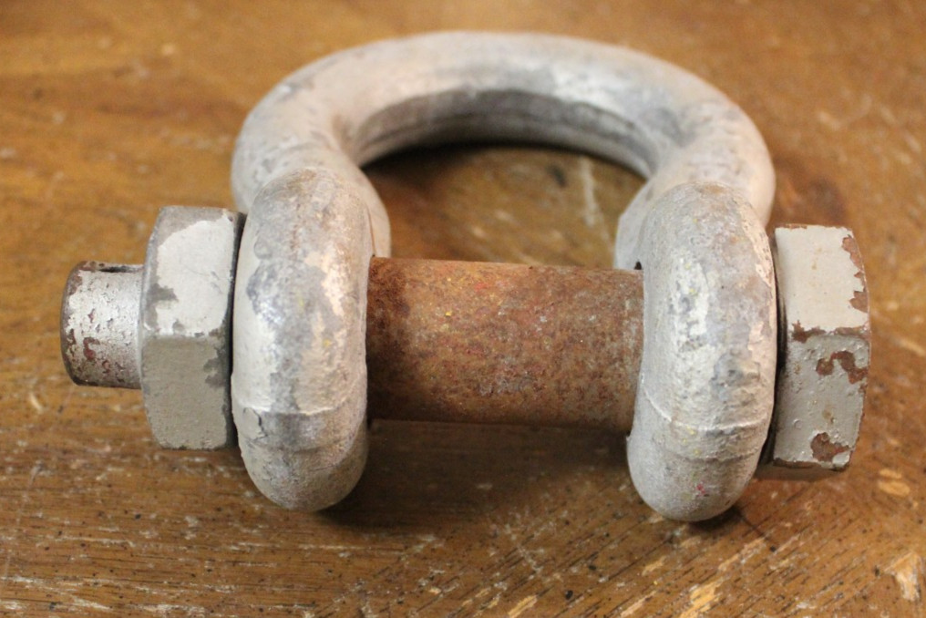 Crosby 1″ Bolt on Type Anchor Shackle 8-1/2 Ton Hot Dipped Galvanized G-2130
