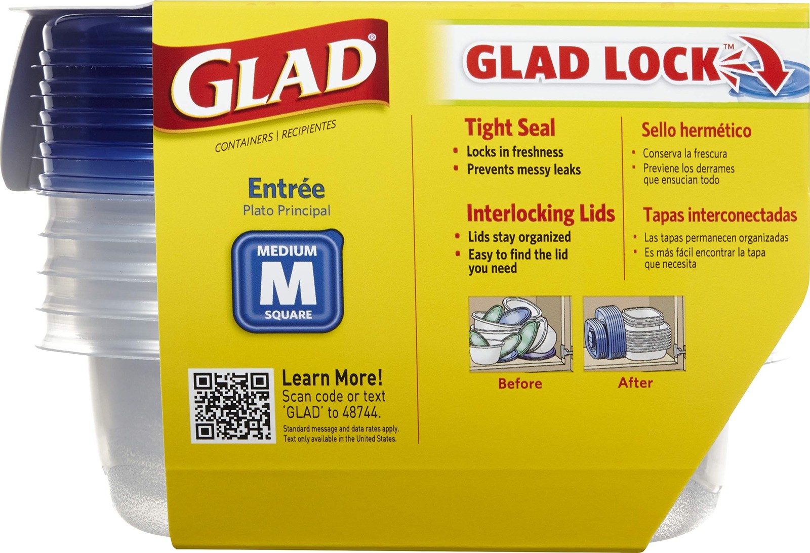 Glad Food Storage Containers For Everyday Use – Container Holds Up