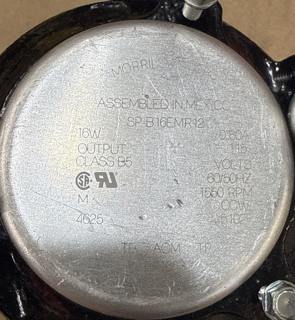 DAYTON Open Drip Proof Motor: 11J31R08361-001