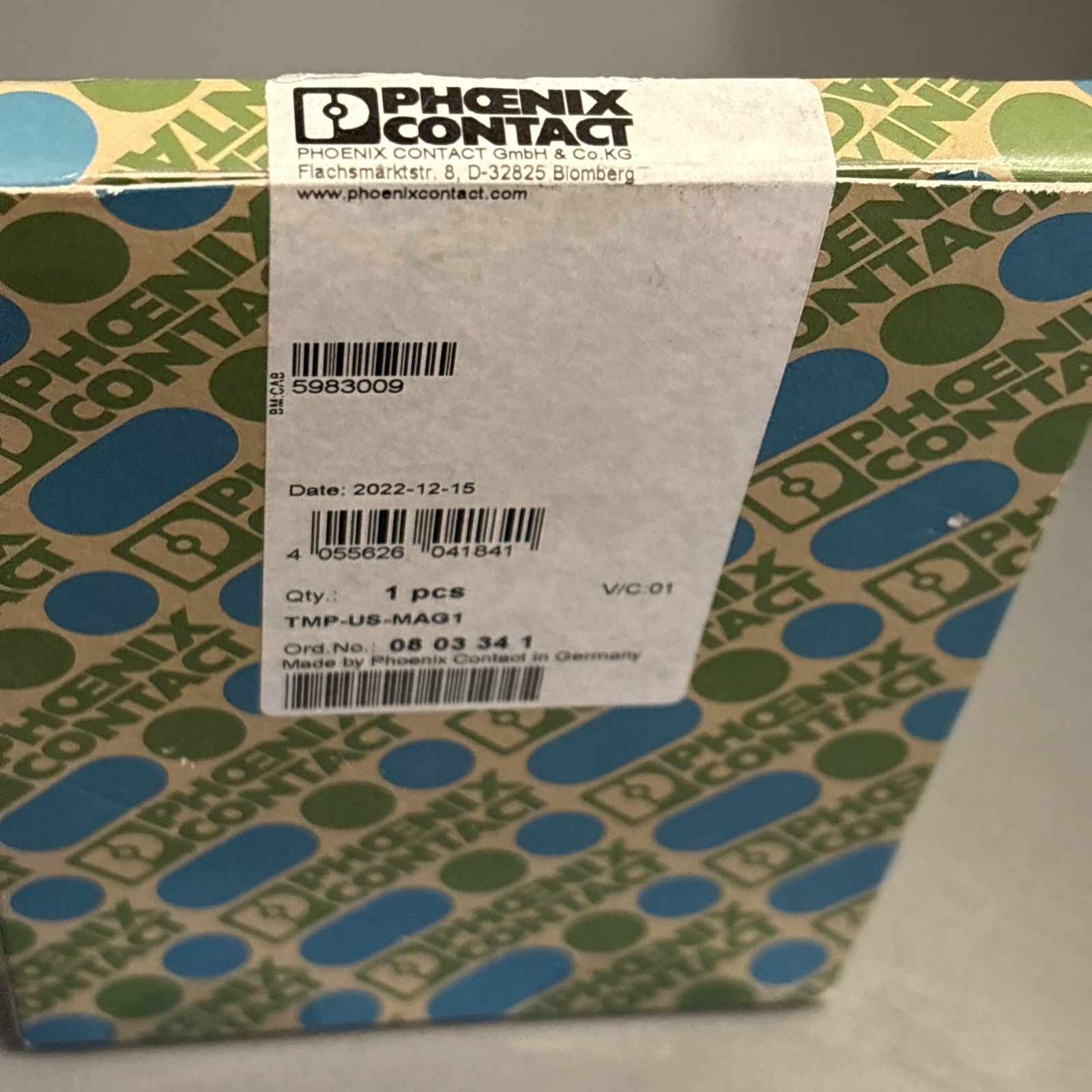 PHOENIX CONTACT TMP-US-MAG1 Magazine Card & THERMOMARK Prime Card 0803341