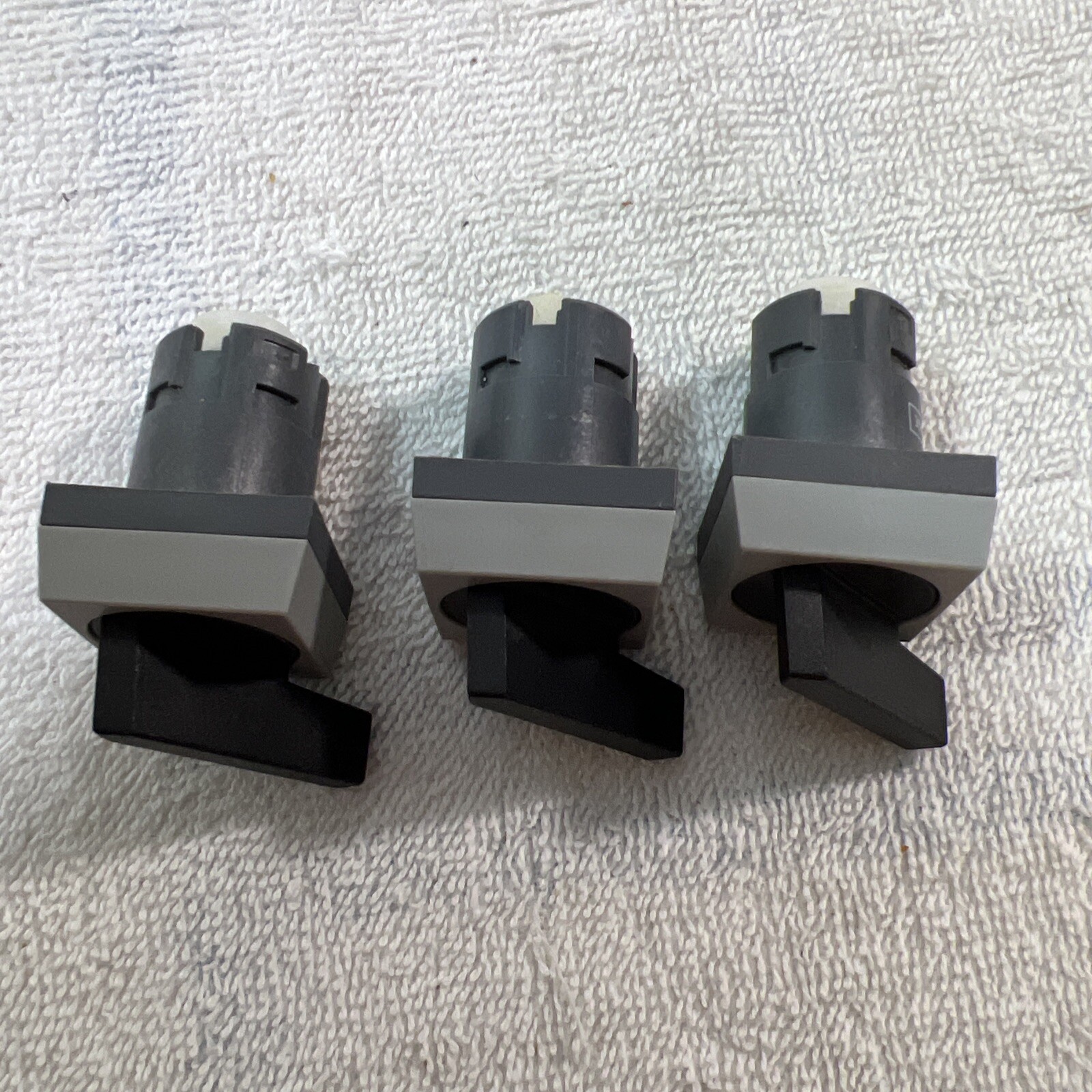 Mixed Lot EAO series 704 luminated Pushbuttons, Contact Blocks