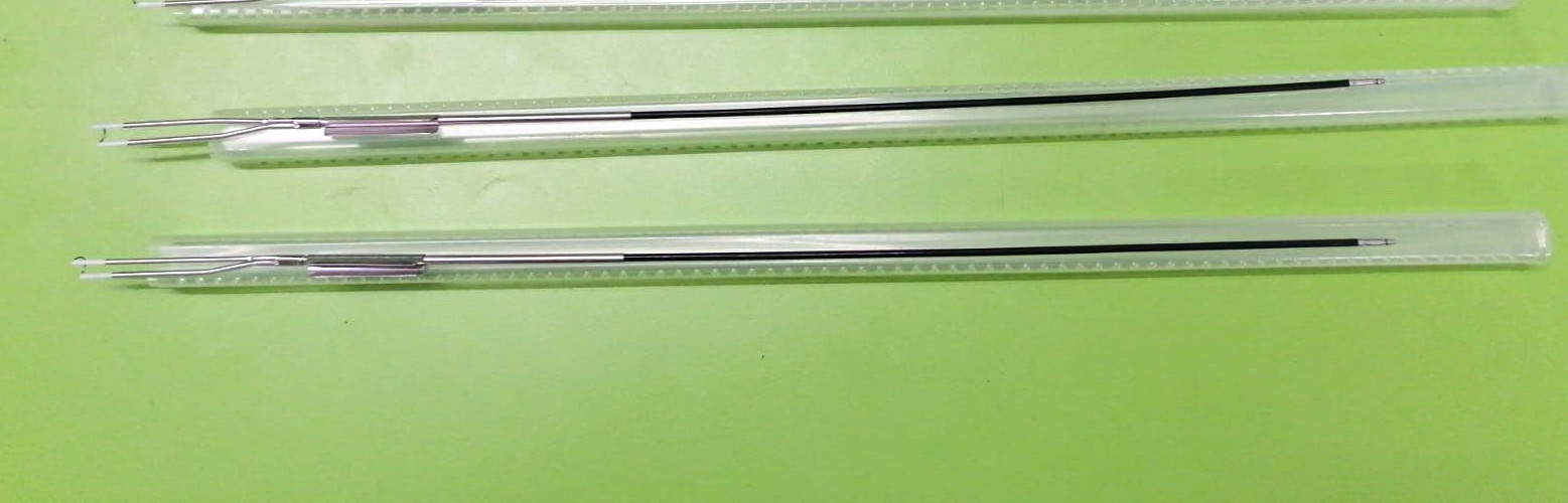 2pc Hysteroscopy Urology Bipolar Cutting Loop Electrodes 2.9mmx280mm Reusable