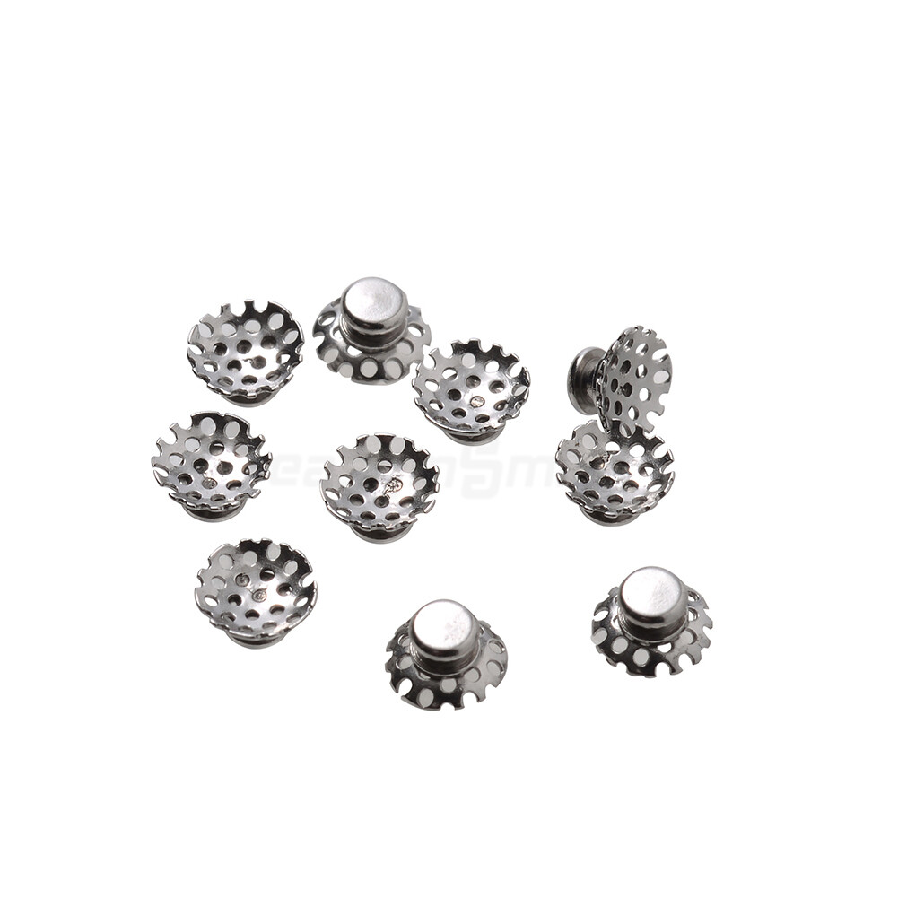 Dental Orthodontic Lingual Buttons Traction Hook Bondable 3mm Round Caplin Hook