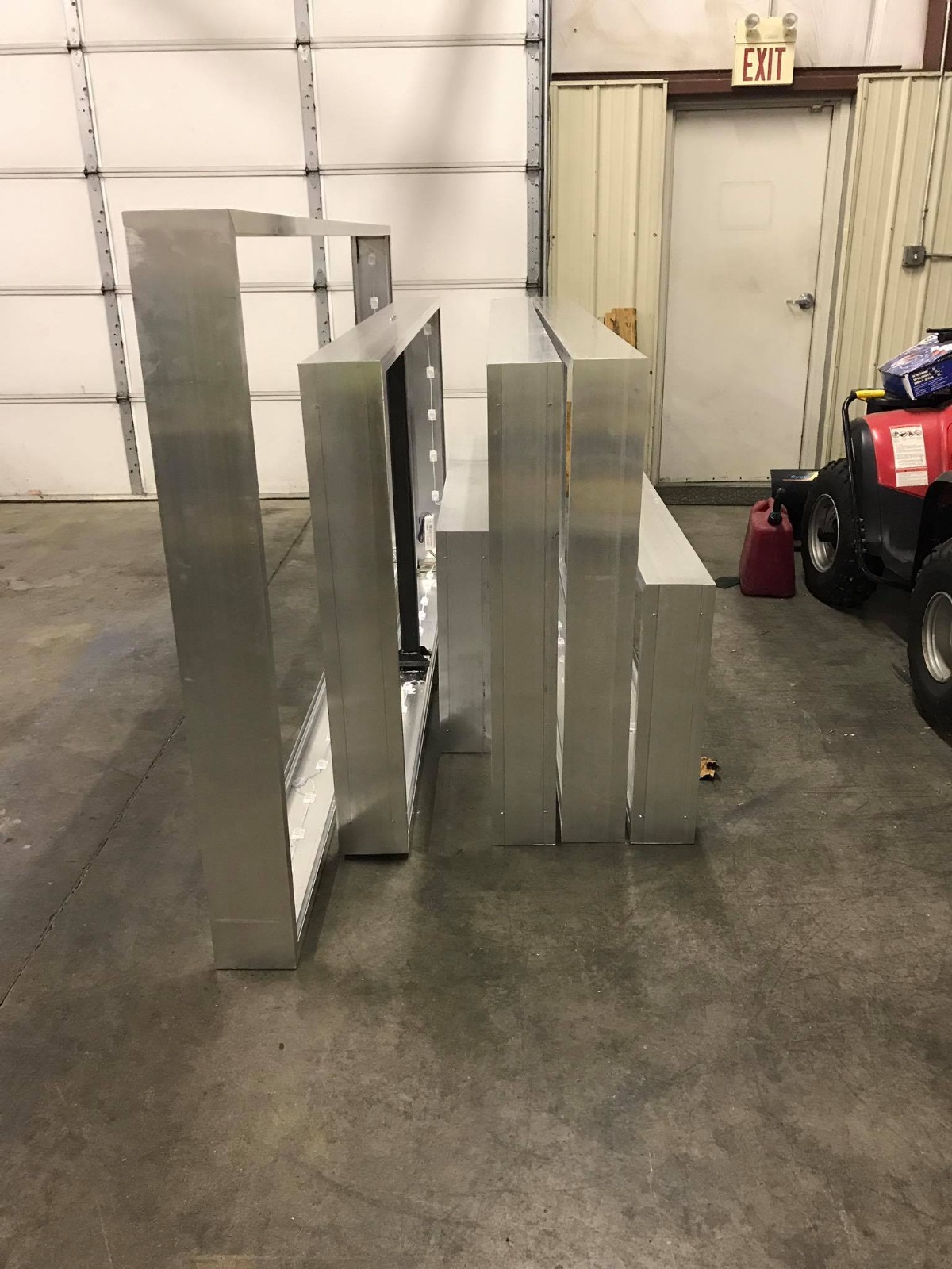 Outdoor Light box Sign Cabinet Frame Kit with Led lighting SAVE$ Quote Any Size