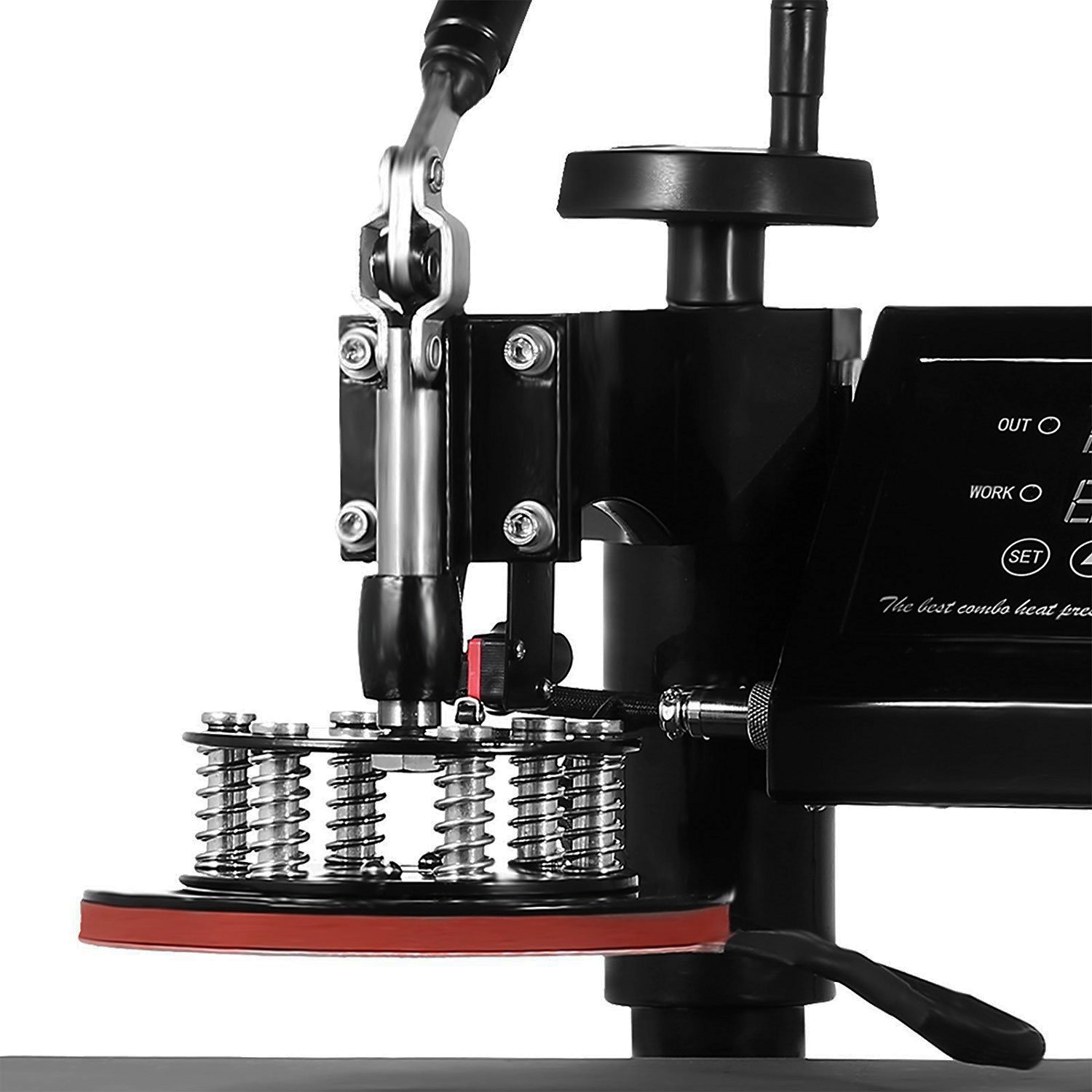 15″x15″ 5 in 1 Heat Press Machine Transfer Sublimation T-Shirt Mug Hat Plate