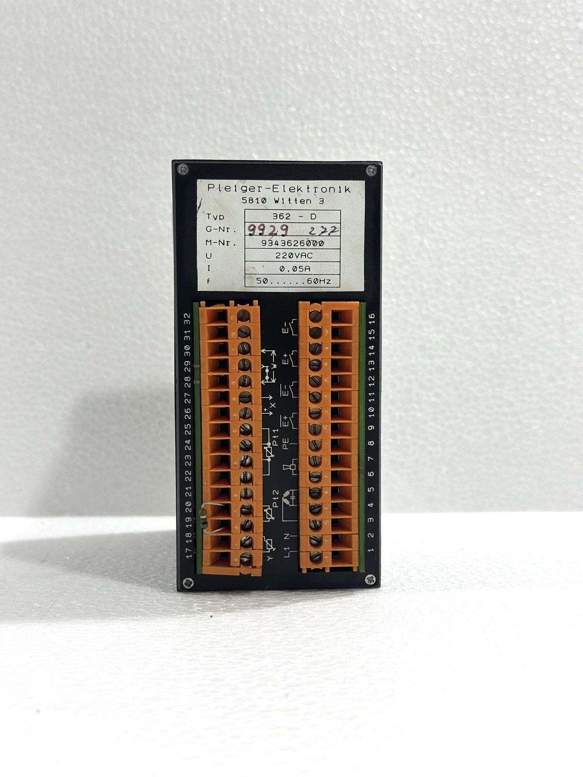 PLEIGER 362-D ELEKTRONIK CONTROLLER 9343626000 – NEW