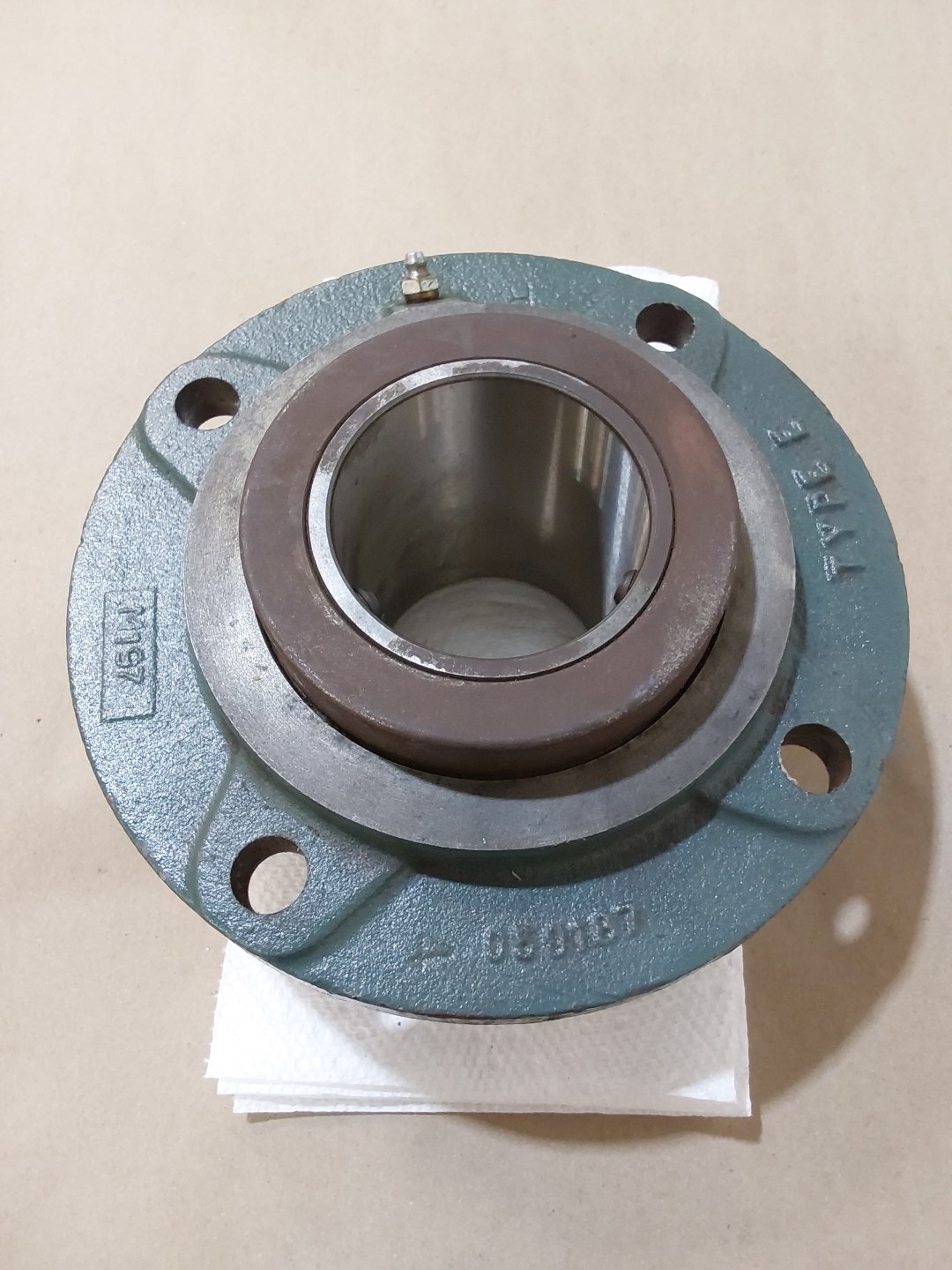 DODGE FLANGE BLOCK BEARING REXNORD 059187 Type E 34300DE