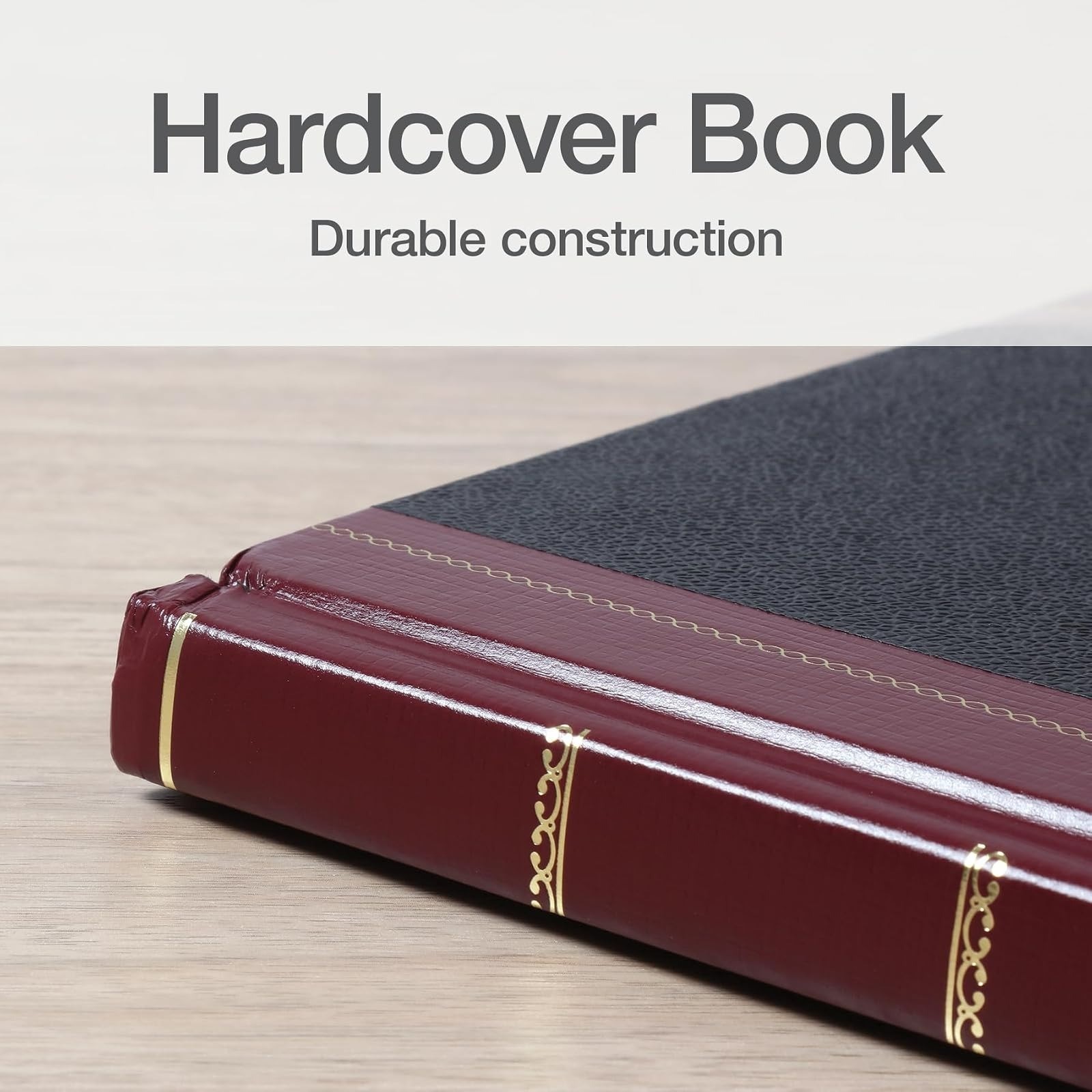 Boorum & Pease 21300R Columnar Book – 300 Pages, Waterproof, Black