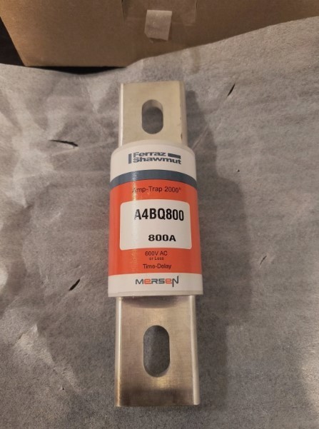 Mersen Ferraz Shawmut A4BQ800 800A 600V AC Time-Delay Class L Fuse
