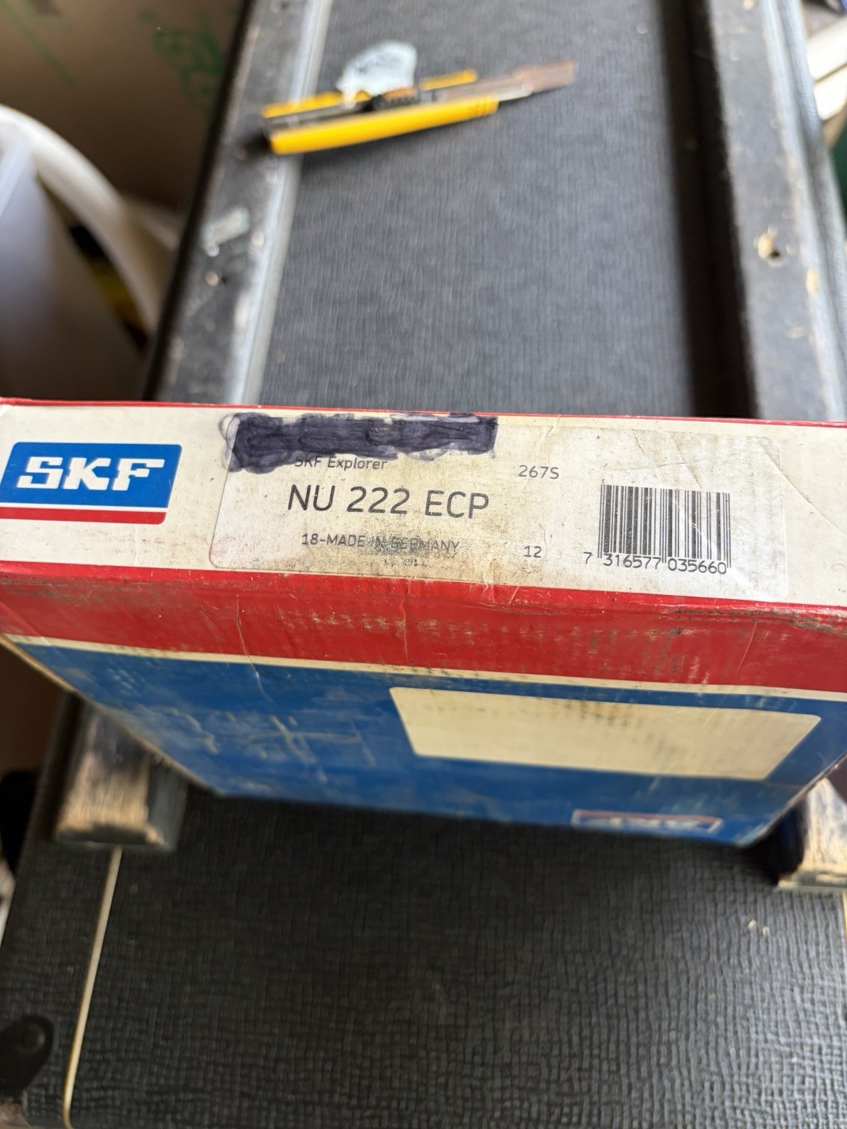 1PC NEW NU 222 ECP cylindrical roller bearing , New