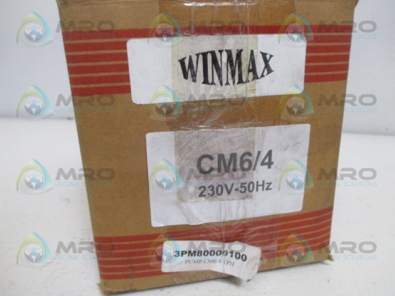 WINMAX PM80 CM6/6 230V (AS PICTURED) NSMP