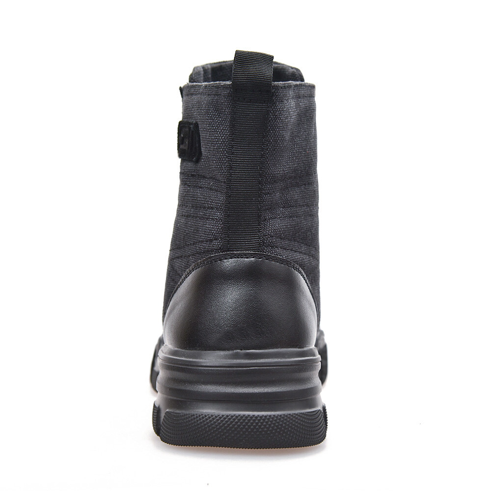 SUYSTEX MEN SAFETY BOOTS ARMY MILITARY TACTICAL STEEL TOE CAP COMBAT WORK SHOES
