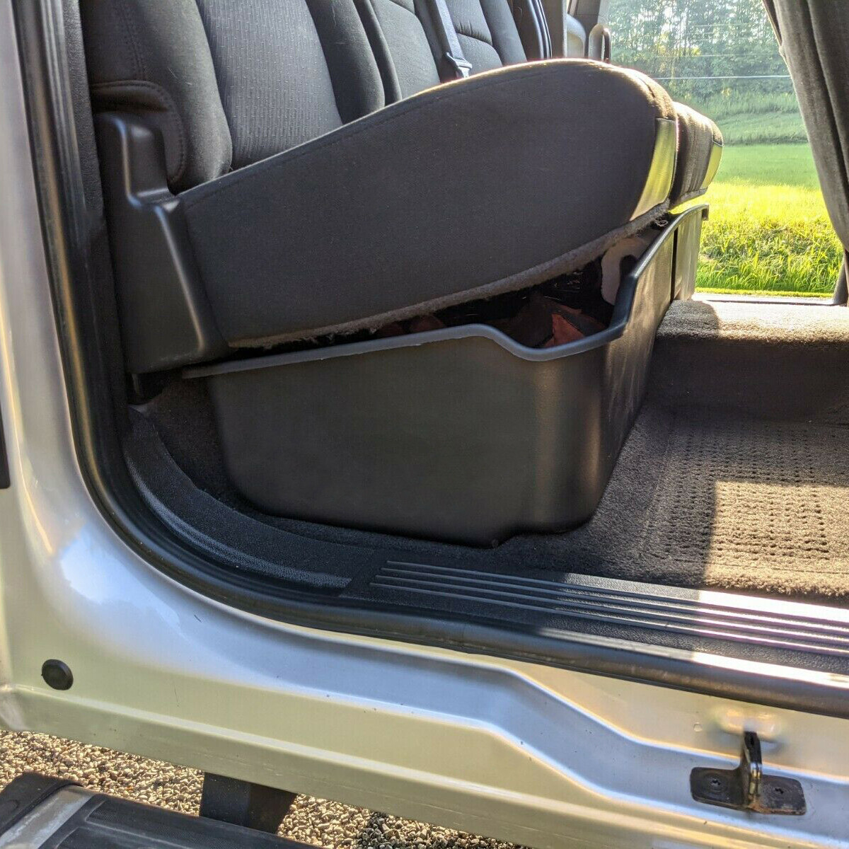 For 2007-2013 Chevy GMC Silverado Sierra Underseat Storage Box Extended Cab