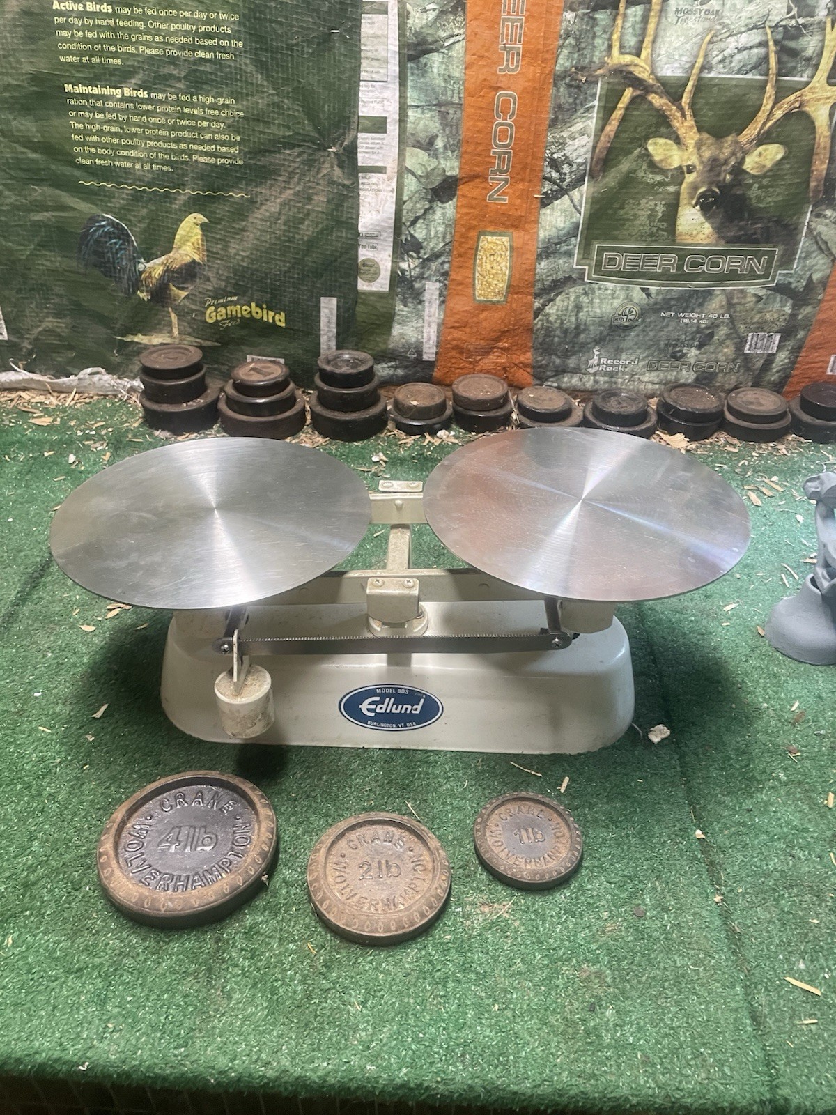 Edlund 803 Mechanical Balance Scale, Dual Stainless Pans, Physical Lab Use