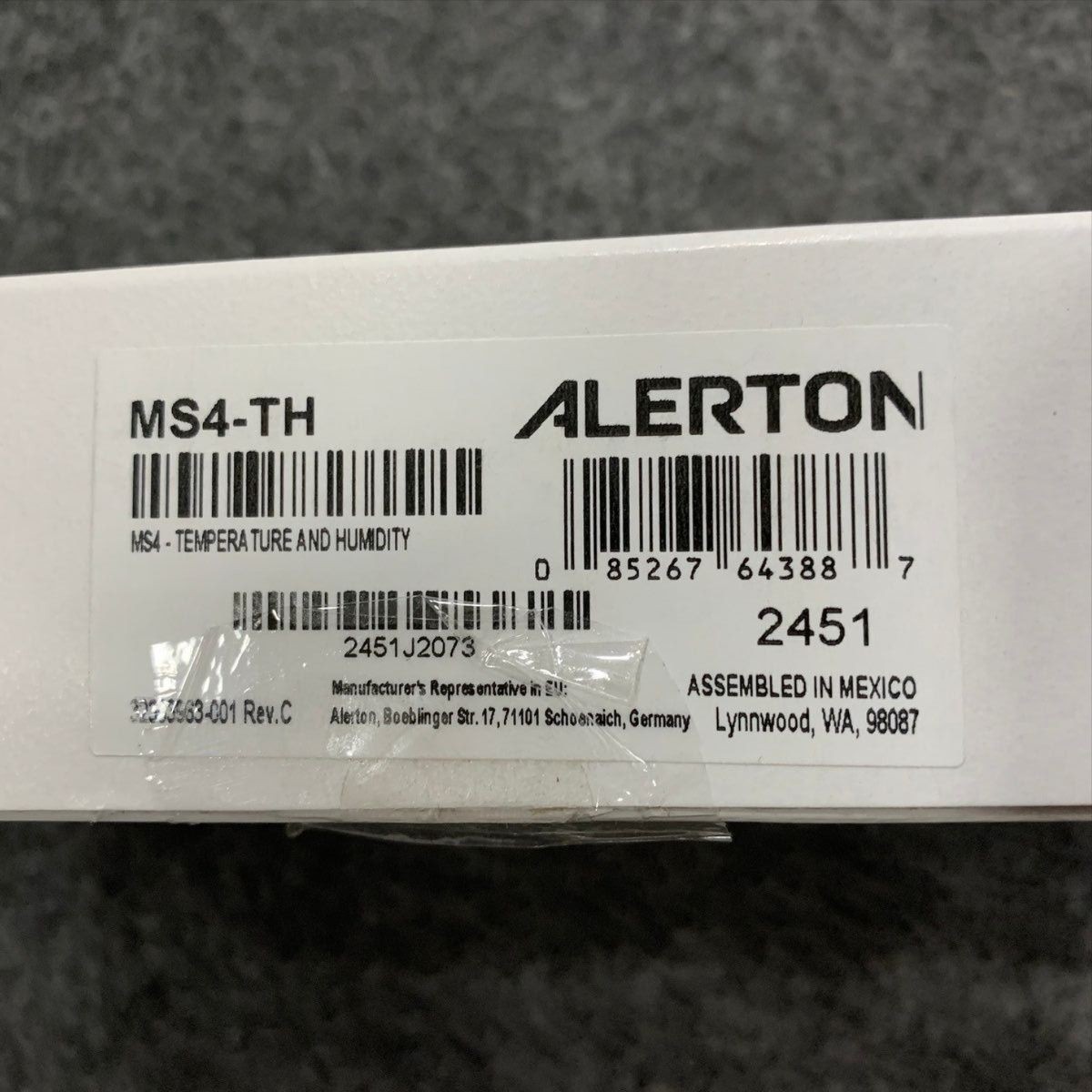 ALERTON MS4-TH Digital Temperature & Humidity Sensor