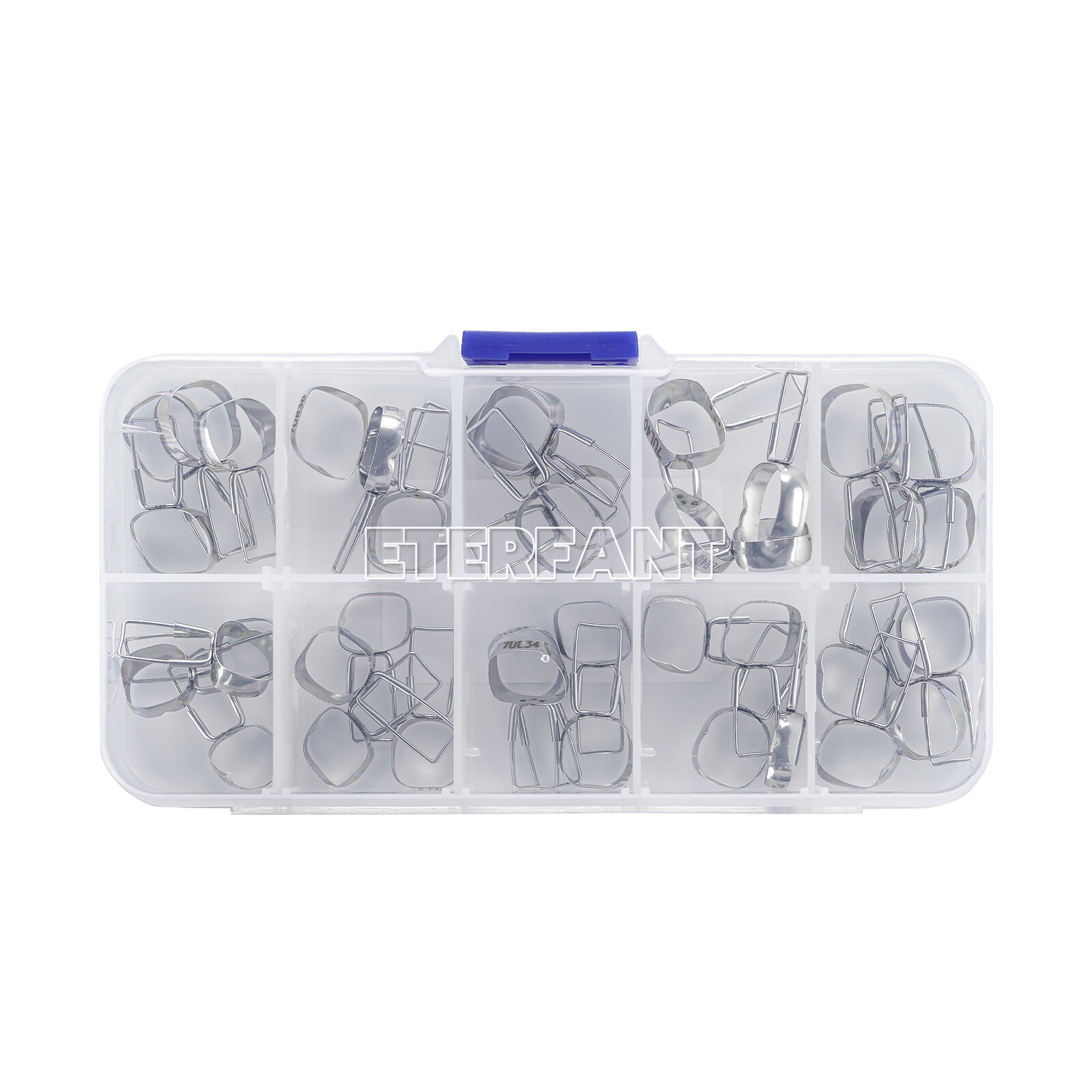 40PCs ETERFANT Dental 2nd Molar Space Maintainer Brace Preformed Band & Loop