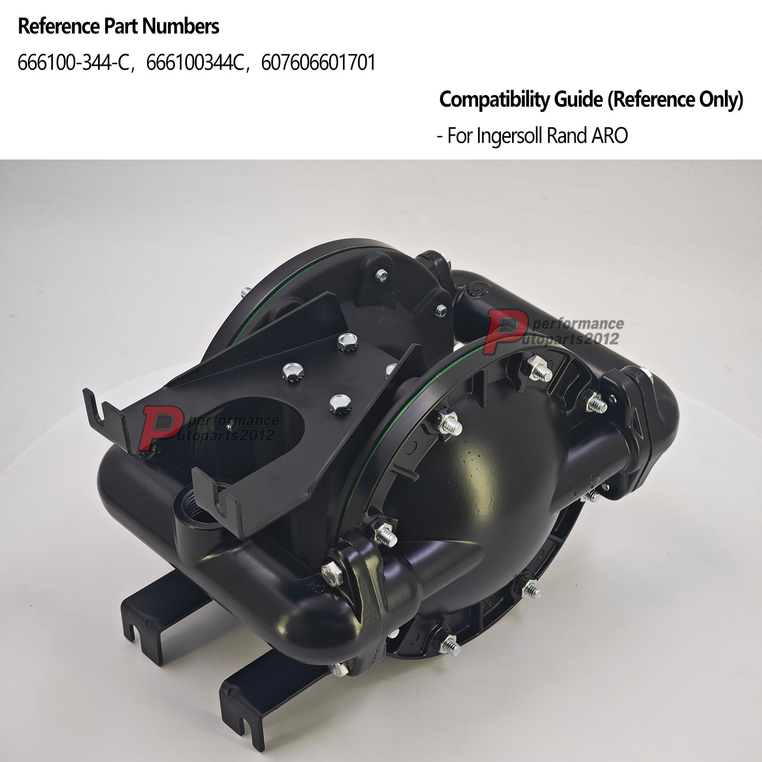 1″ Air Operated Double Diaphragm Pump 666100-344-C For Ingersoll Rand ARO NEW