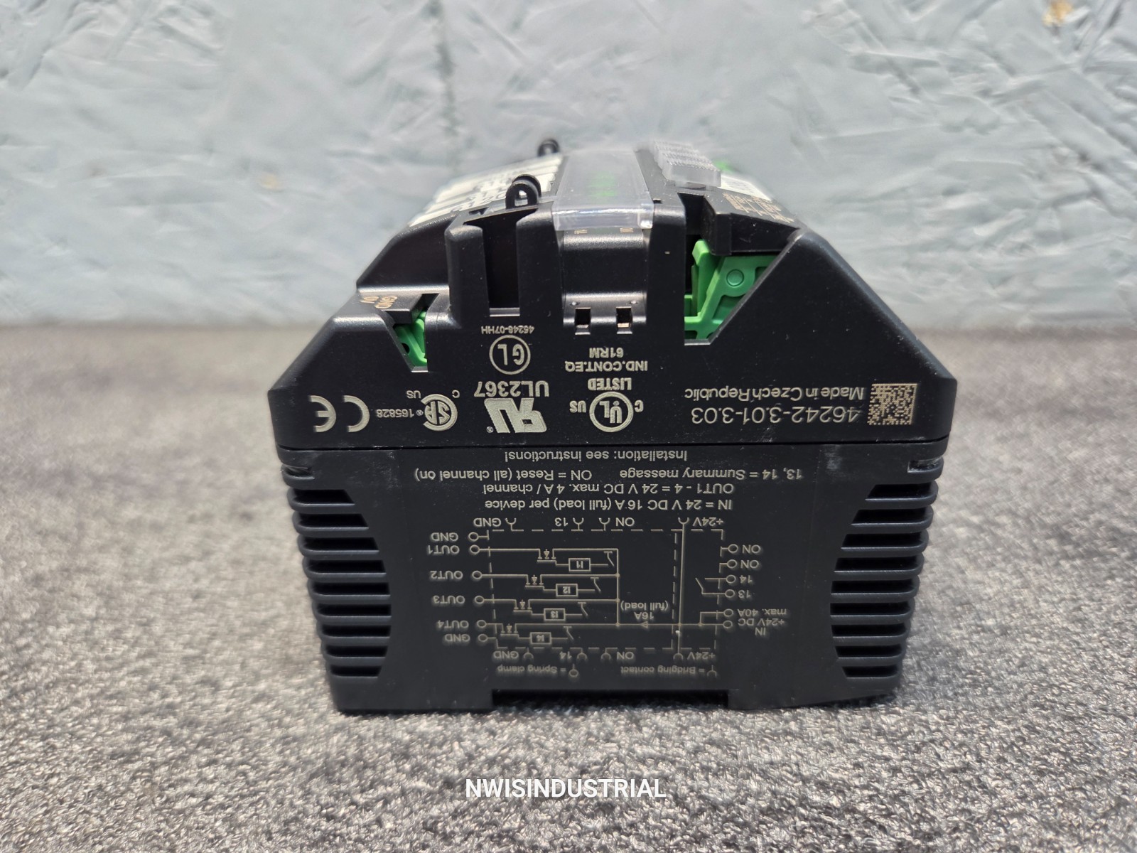 MURR ELEKTRONIK D-71570 Connection block circuit protection