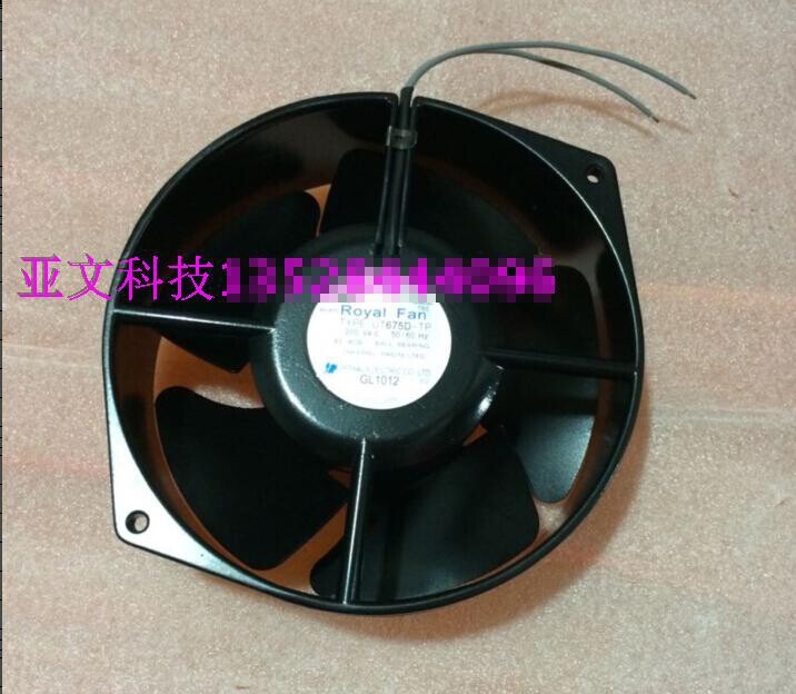 1pcs fan UT676D-TP 220V 43 / 40W 172 * 150 * 55 all metal fan #ff