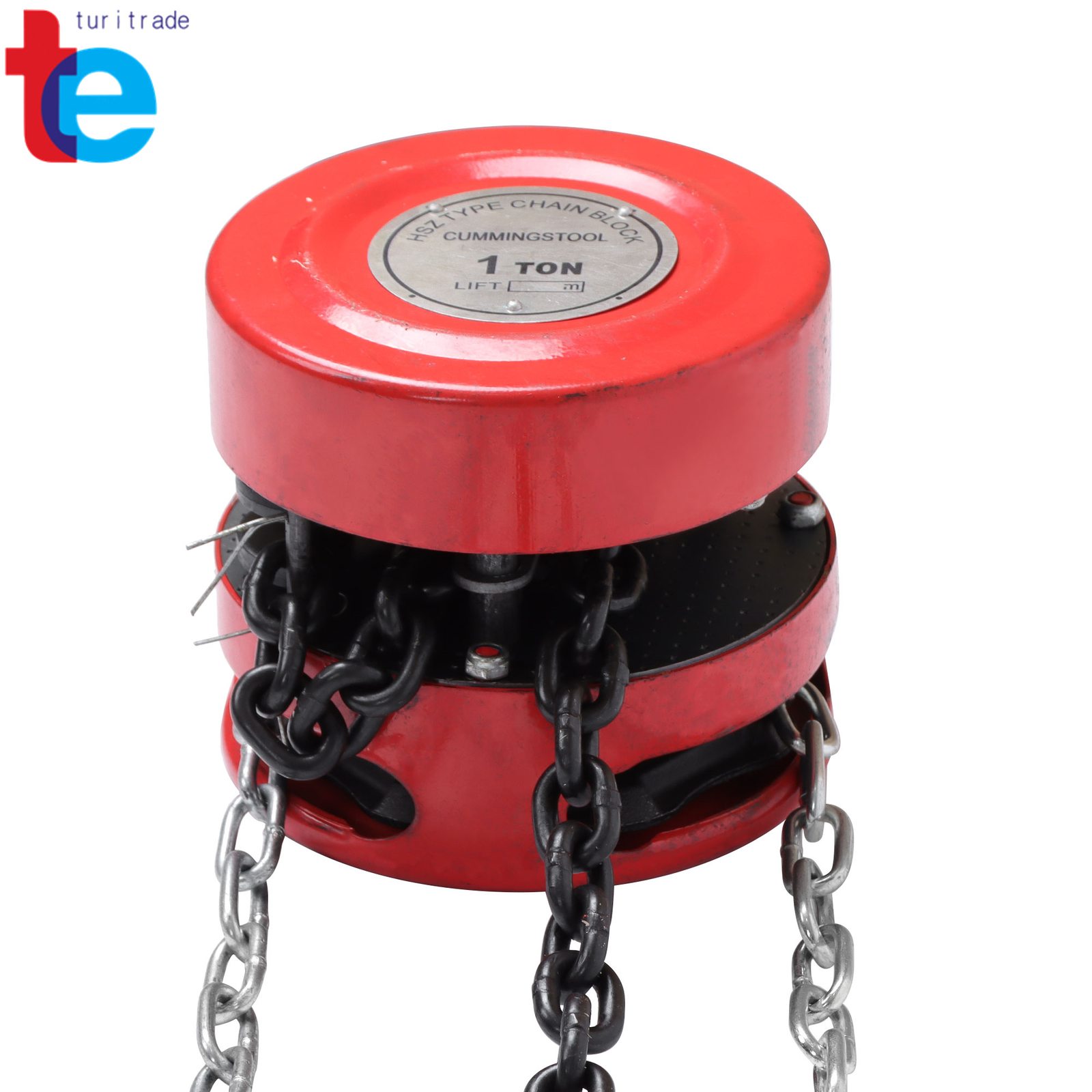 1 Ton Heavy Duty Chain Hoist 2200LBS Lift Hoist Puller Block Hand Tool Winch NEW