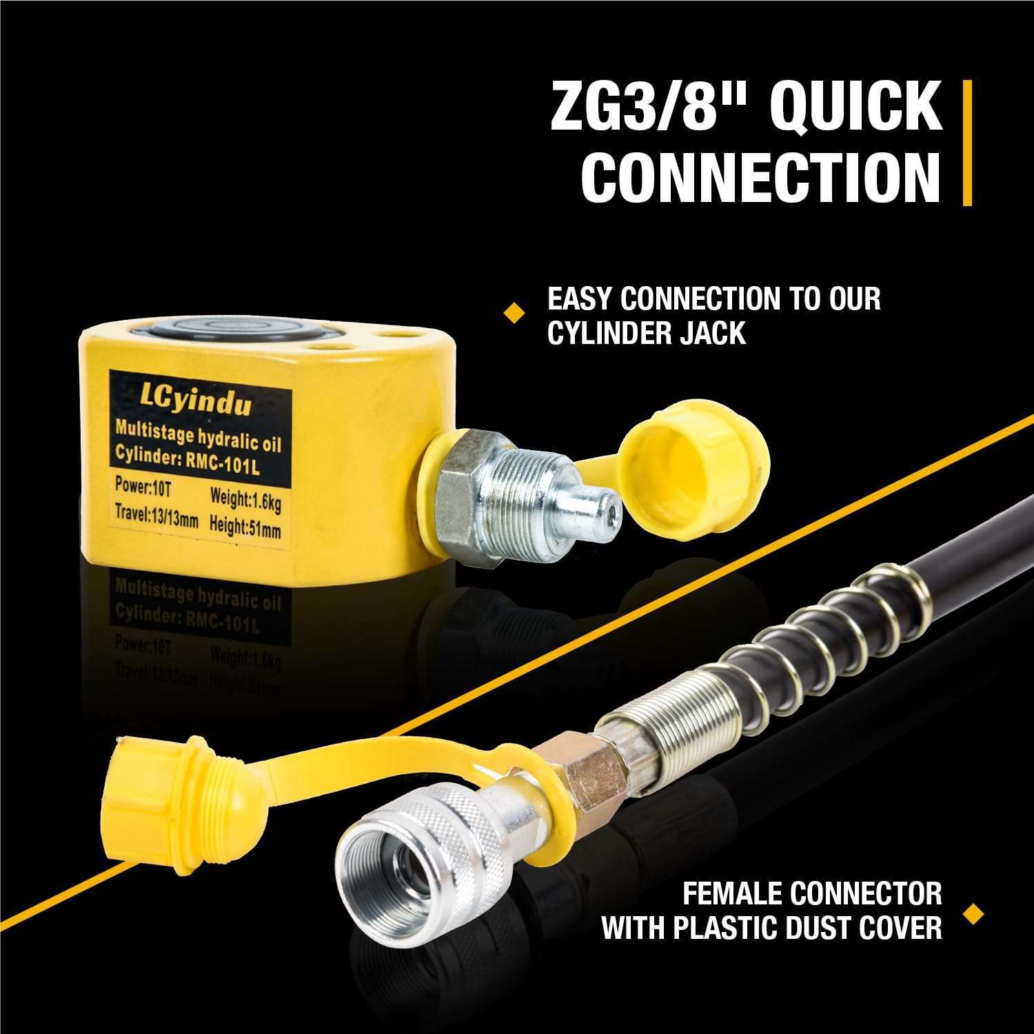 Hydraulic Hand Pump Single Acting 700bar/10000PSI Hydraulic Lifting Pump