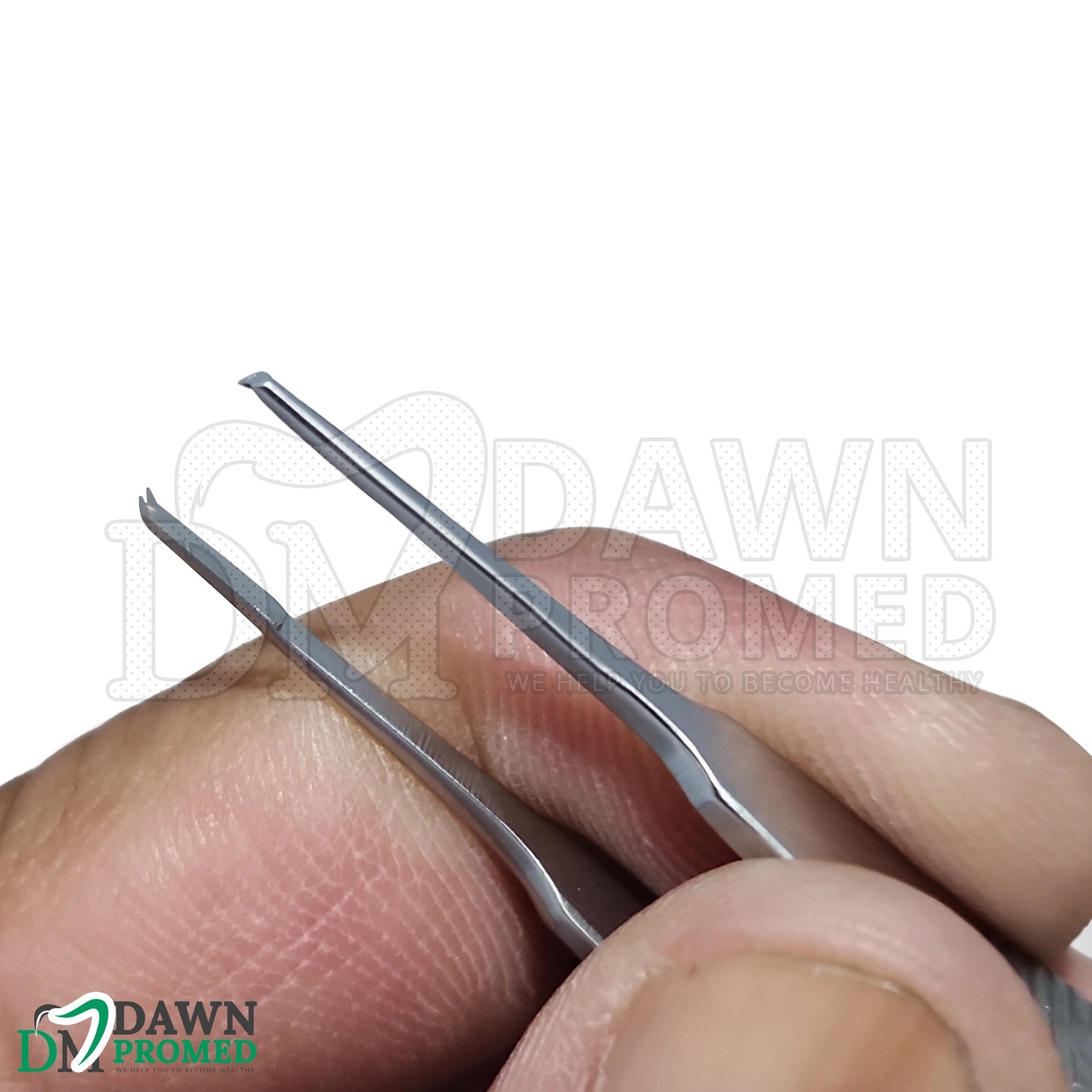 Castroviejo Suturing Forceps 0.3mm 1×2 teeth 4″ Tying Tweezer Dermal Instrument