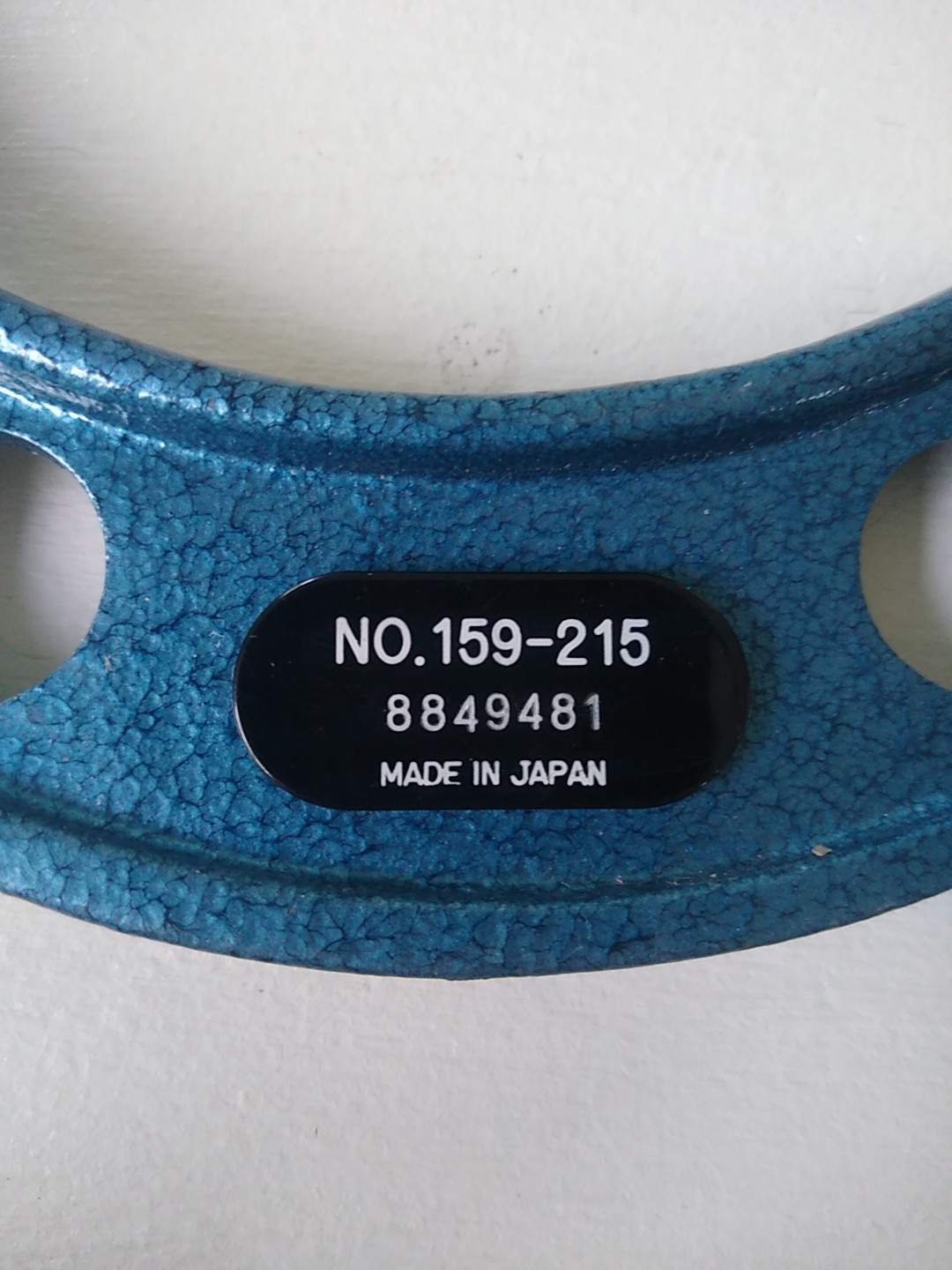 Mitutoyo Japan 4-5″ and 5-6″ Outside Micrometers Pair #159-215 & #159-216