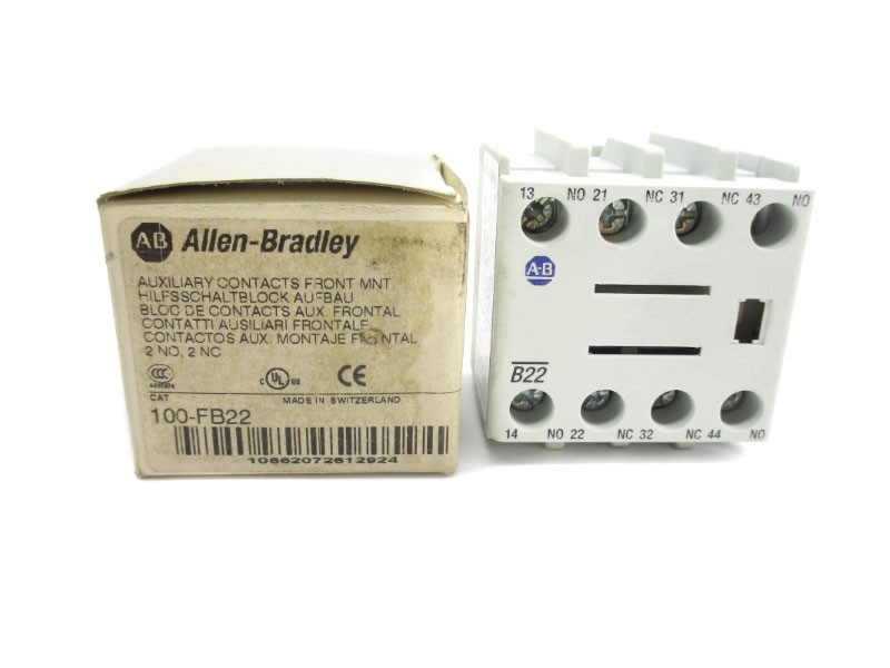 INDUSTRIAL SPARE PART 100-FB22 SER. B 600VAC 10A (WH) NSMP