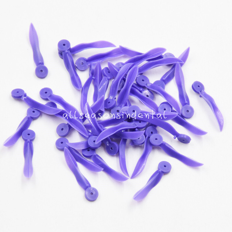 200 Pcs Dental Tooth Gap Wedge Disposable With Hole Diastema Wedges Wave Shape